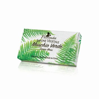florinda - sapone vegetale muschio verde 100g