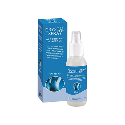 La Dispensa - Crystal Deodorante Minerale Pietra Di Allume Di Potassio Spray 125ml