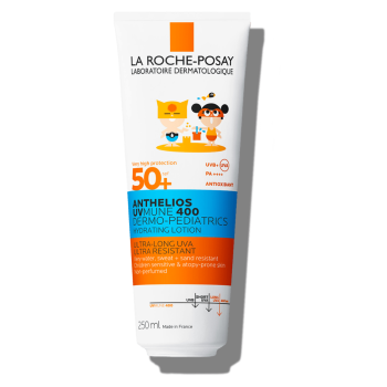 la roche posay anthelios dermo pediatric uvmune 400 spf50+ latte solare idratante bambini 250ml