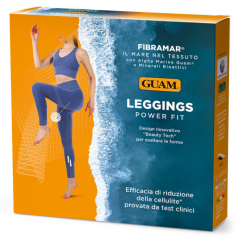 guam leggings power fit blu cobalto taglia l/xl