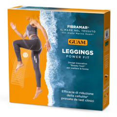 guam leggings power fit in fibramar grigio xs/s