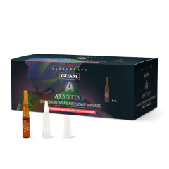 guam seatherapy axantine siero viso concentrato antiossidante riparatore con astaxantina da alghe 8 fiale da 2ml