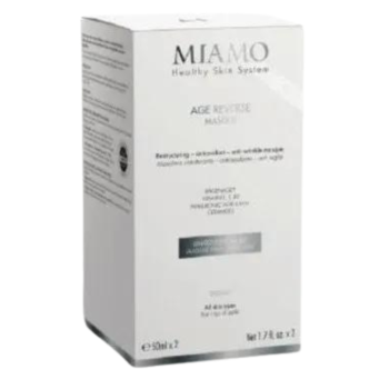 miamo age reverse masque set maschera anti-rughe limited edition duo pack crema 50ml + ricarica
