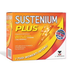 sustenium plus gusto arancia 22 bustine 