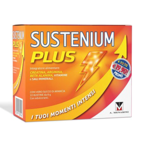 Sustenium Plus Gusto Arancia 22 Bustine 