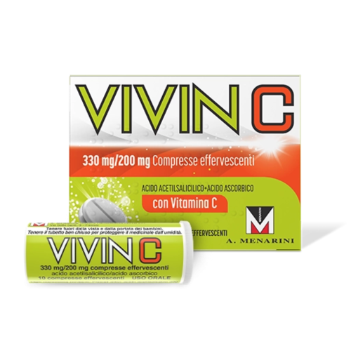 Vivin C 20 Compresse Effervescenti 330mg+200mg