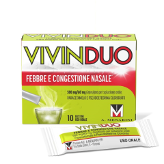 vivinduo febbre e congestione nasale 10 bustine