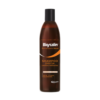 bioscalin benessere sole shampoo doccia lenitivo e restitutivo 200ml