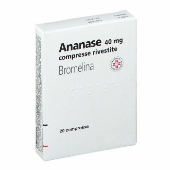 ananase 20 compresse rivestite 40mg pricetag spa