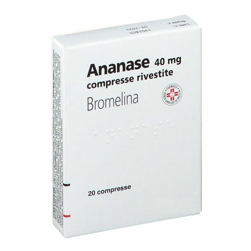 Ananase 20 Compresse Rivestite 40mg Pricetag Spa