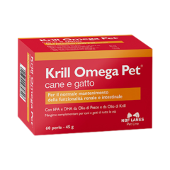 krill omega pet cane e gatto 60 perle