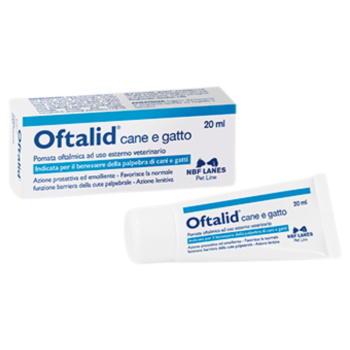 oftalid cane e gatto pomata oftalmica ad uso veterinario 20ml 