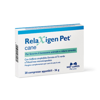 relaxigen pet cane 20 compresse appetibili