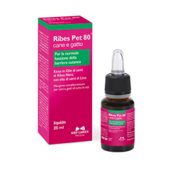 ribes pet 80 cane e gatto gocce 25ml