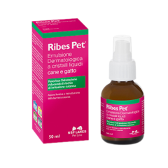 ribes pet emulsione dermatologica cane e gatto 50ml