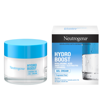 neutrogena crema gel hydro boost crema idratante viso con acido ialuronico 50ml