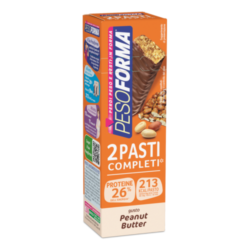 Pesoforma Barrette | Sostituto Pasto Peanut Butter 2 Pasti