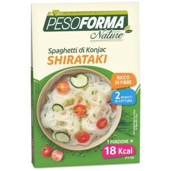 pesoforma shirataki spaghetti di konjac 150g