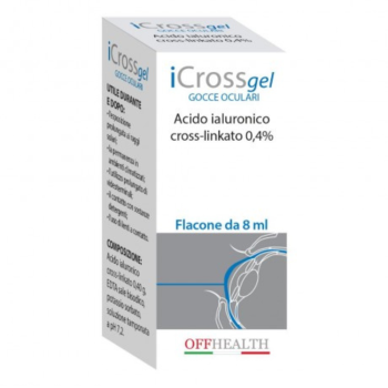 icross gel oftalmico lubrificante 8ml