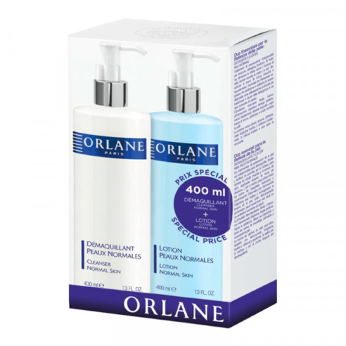 Orlane Cofanetto Demaquillant E Lotion Pelle Normale - Detergente Struccante + Lozione Tonificante 