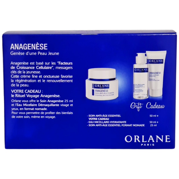 Orlane Cofanetto Idea Regalo Coffret Anagenese - Genese D'Un Peau Jeune 3 Pezzi