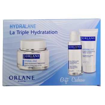 orlane cofanetto idea regalo hydralane - la triple hydratation 3 pezzi