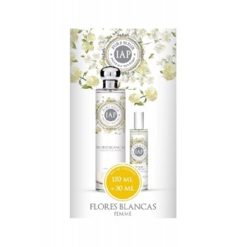 iap pharma cofanetto donna duplo pure fleur - profumo flores blancas 150ml + 30ml