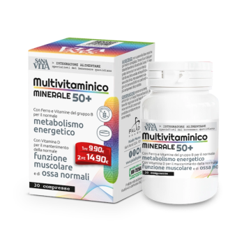 sanavita multivitaminico e minerali 50+ 30 compresse