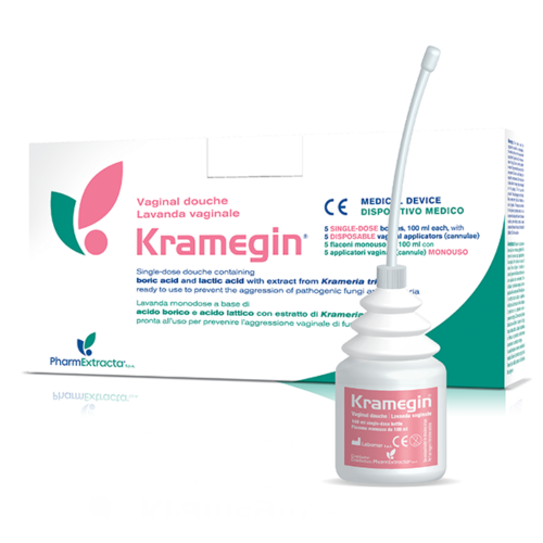 Kramegin Lavanda Vaginale 5 Flaconi Da 100ml Con Cannule Monouso 