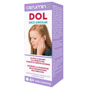 cerumina dol gocce auricolari | sollievo dolore orecchio | 7 g