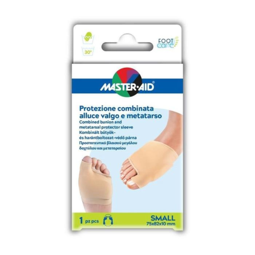 Master Aid Foot Care Protezione Combinata Alluce Valgo E Metatarso Small