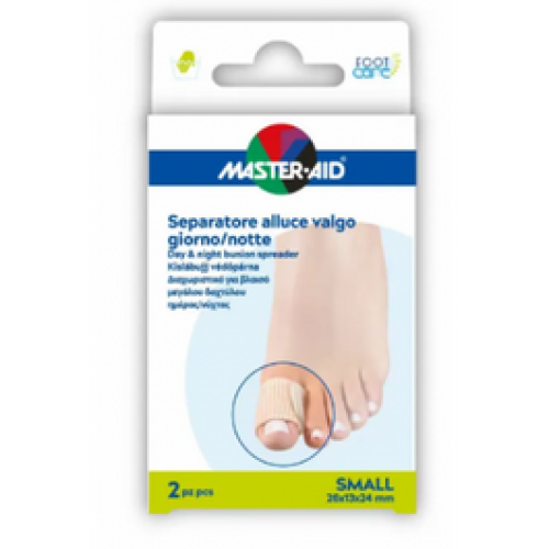 Master Aid Foot Care Separatore Alluce Giorno/Notte Taglia Small