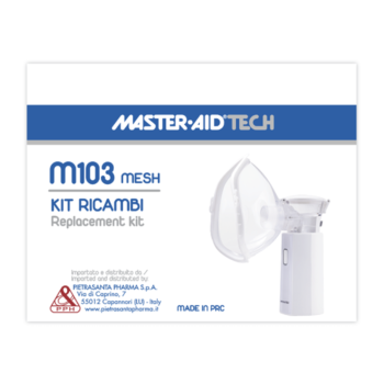 master aid kit accessori ricambio nebulizzatore m103 mesh 