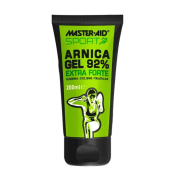 master-aid sport arnica gel 92% extra forte | running, ciclismo, triathlon | 200 ml