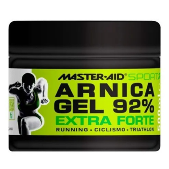 master-aid sport arnica gel 92% extra forte | running, ciclismo, triathlon | 500 ml