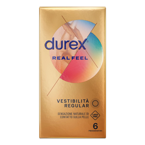 Durex Real Feel Vestibilità Regular 6 Profilattici