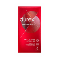 Durex Supersottile Vestibilità Regular 6 Profilattici