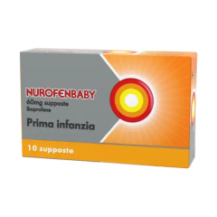 nurofen baby prima infanzia 10 supposte 60mg - reckitt