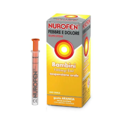 nurofen febbre dolore sciroppo bambini 100mg/5ml arancia - reckitt