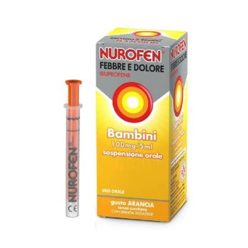 nurofen febbre dolore sciroppo bambini 100mg/5ml arancia - farmed srl