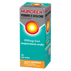 nurofen febbre e dolore sciroppo bambini 200mg/5ml arancia - gekofar srl