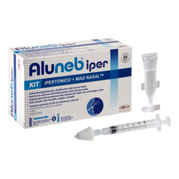 aluneb iper kit soluzione ipertonica 20 flaconcini + mad nasal