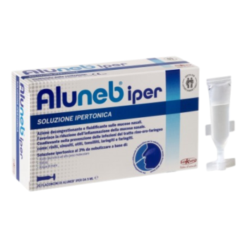 aluneb iper soluzione ipertonica 3% 20 flaconcini da nebulizzare