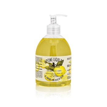 florinda - limone sapone liquido mani viso e corpo con olio di oliva 500ml