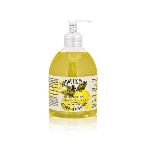Florinda - Limone Sapone Liquido Mani Viso E Corpo Con Olio Di Oliva 500ml