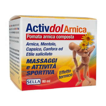 activdol arnica composta pomata 80g - sella