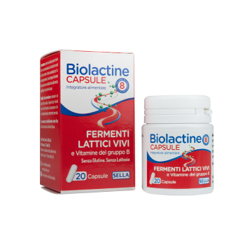 biolactine fermenti lattici + vitamine 20 capsule