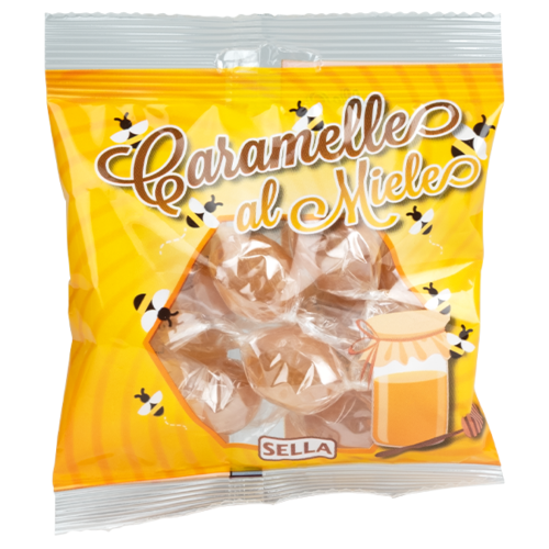 Caramelle Al Miele Busta 55g - Sella