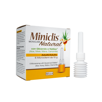 miniclis natural adulti 6 microclismi da 10g