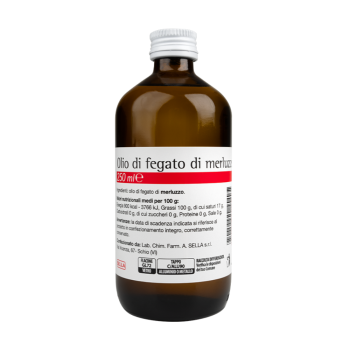 olio fegato merluzzo 250ml - sella